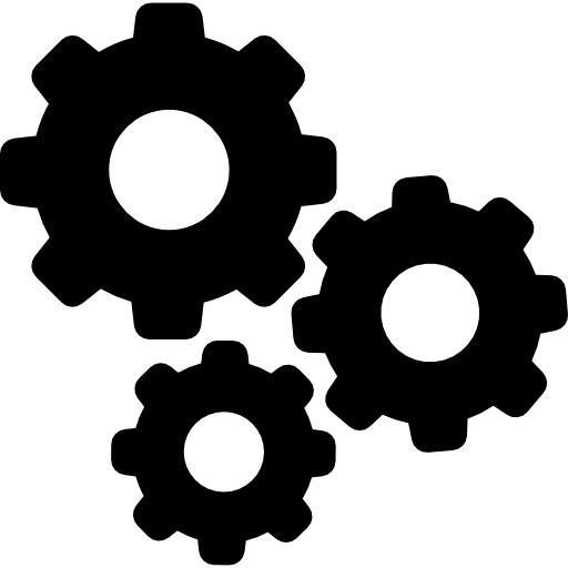 three interlocking gears