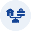 icon representing work life balance