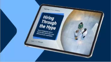 Hiring Through the Hype, a PageGroup Enterprise Solutions report on navigating talent and global hiring trends (Global Talent Trends 2026).