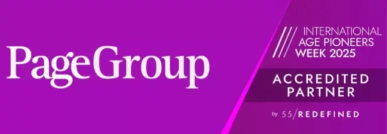 PageGroup accredited partner of International Age Pioneers Week 2025 by 55/Redefined