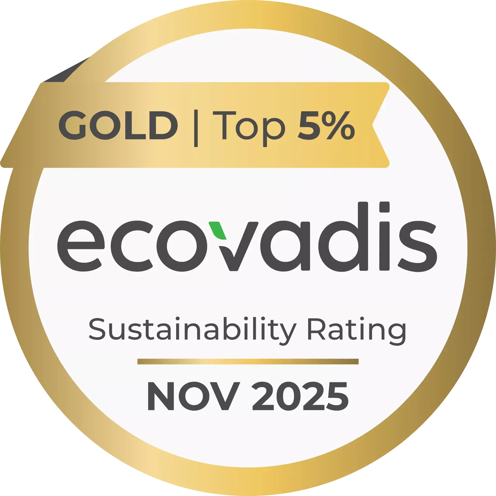 gold 2025 ecovadis